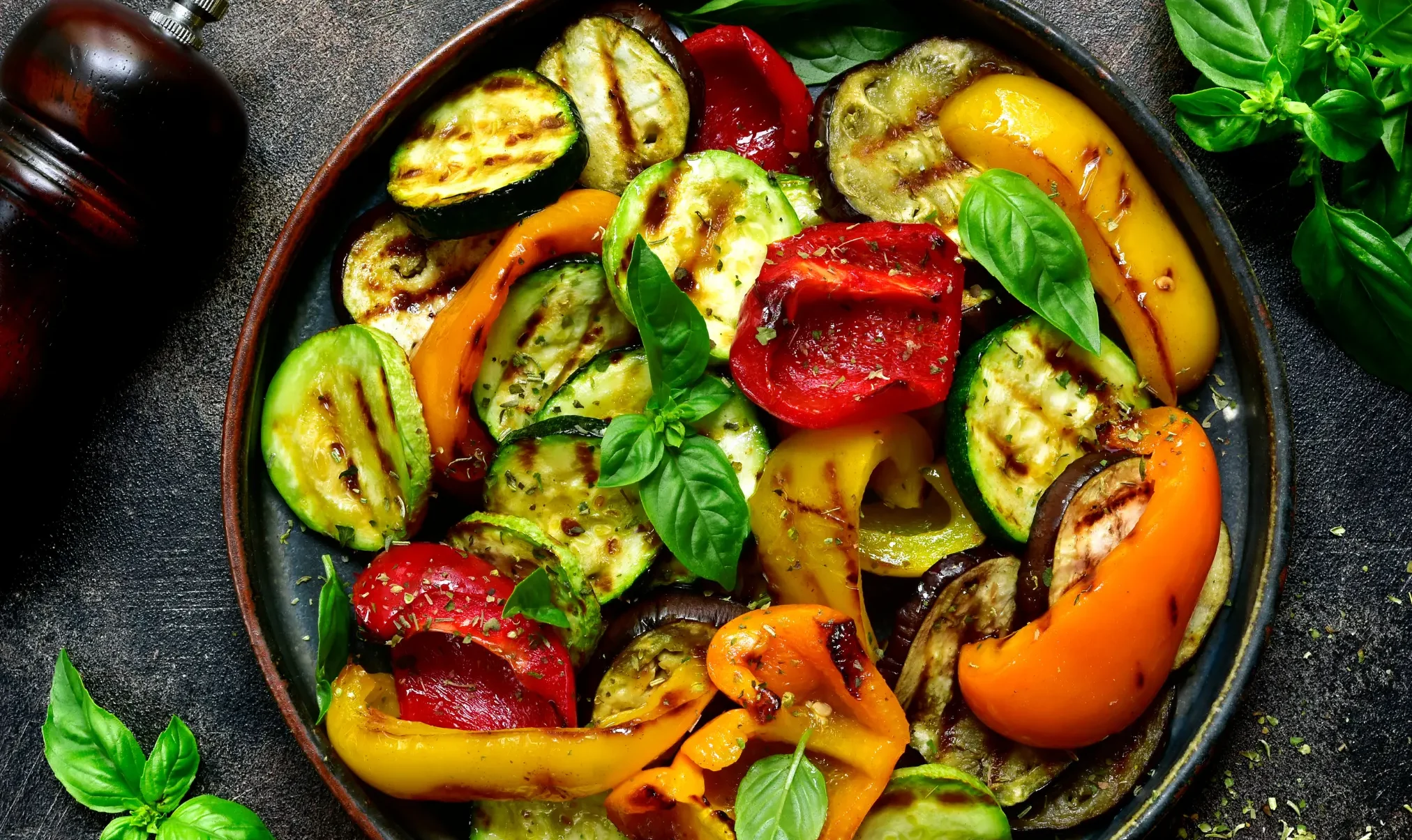 Grilled Vegetable Wrap