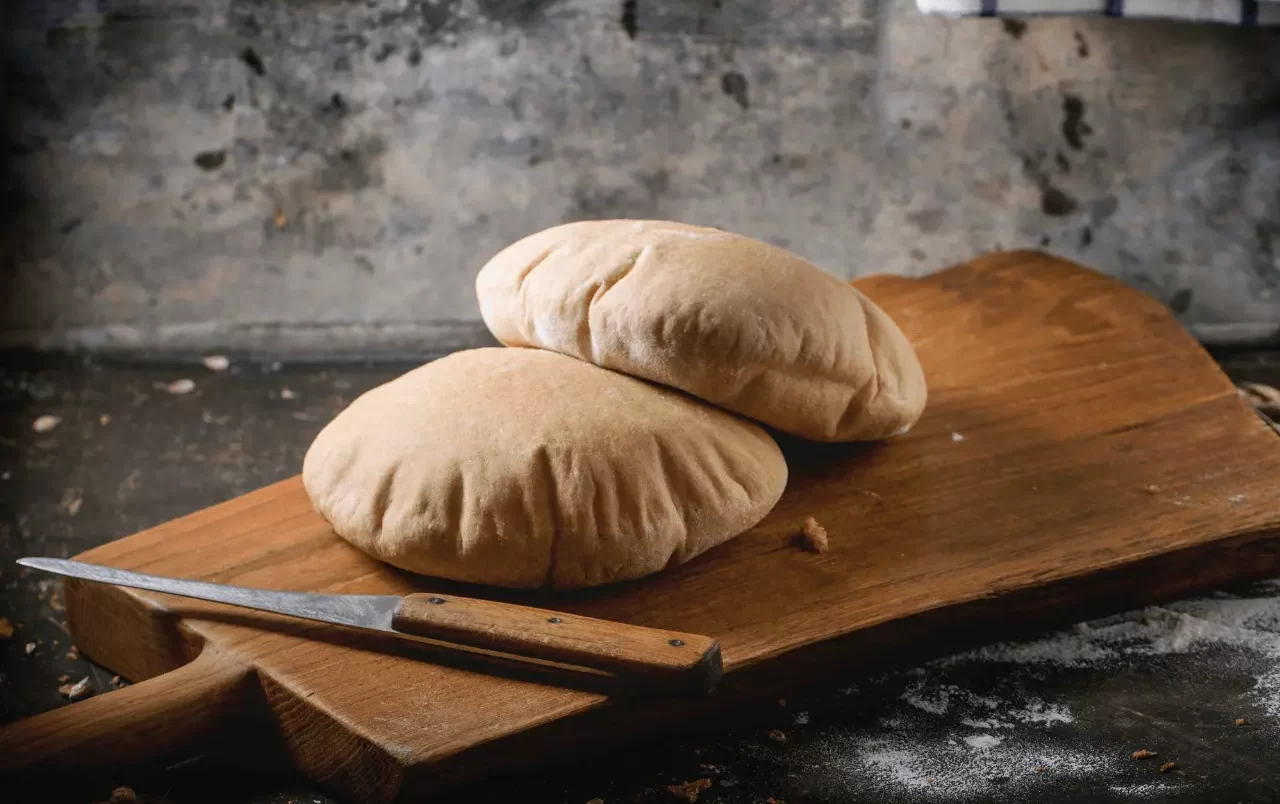 Roasted Chicken Pita