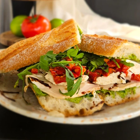Glow Smoked Chicken Sandwich Thao Dien