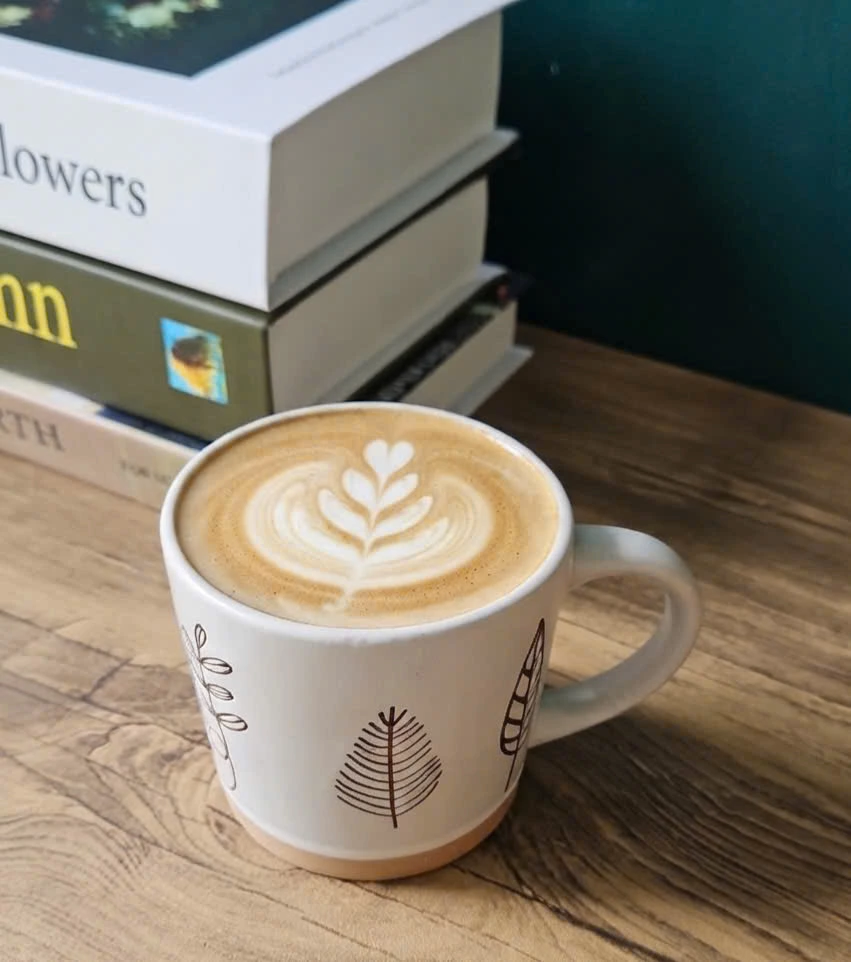 Vegan Cafe Latte The Backyard by Green Monkey Saigon